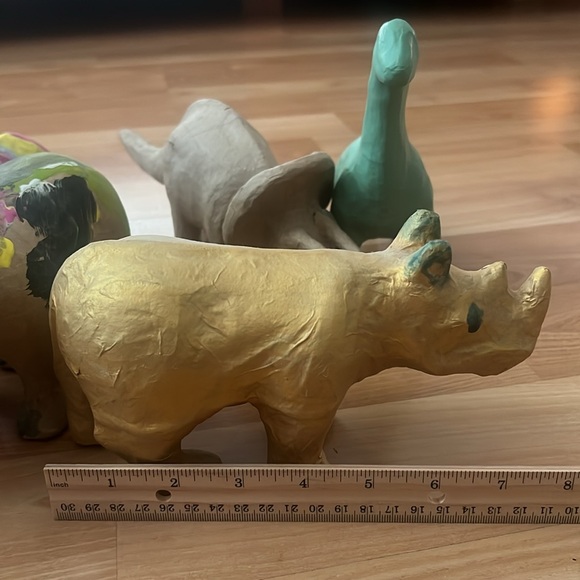 Cardboard Wild Animals 6 Pieces - Picture 12 of 17